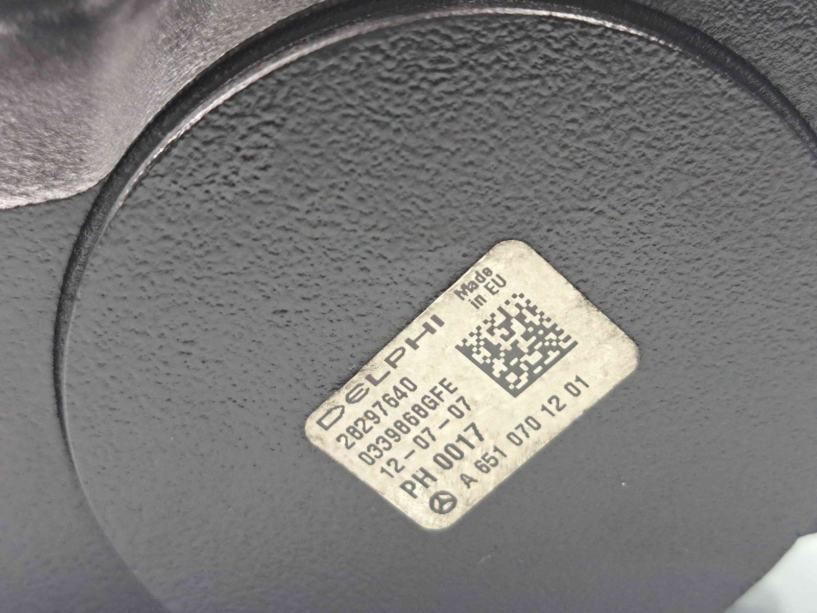 Pompa inalta presiune Mercedes Clasa C Coupe (C204) Facelift AMG [Fabr 2011-2015] 6510701201 2.2 CDI 651911 125KW / 170CP - imagine 6