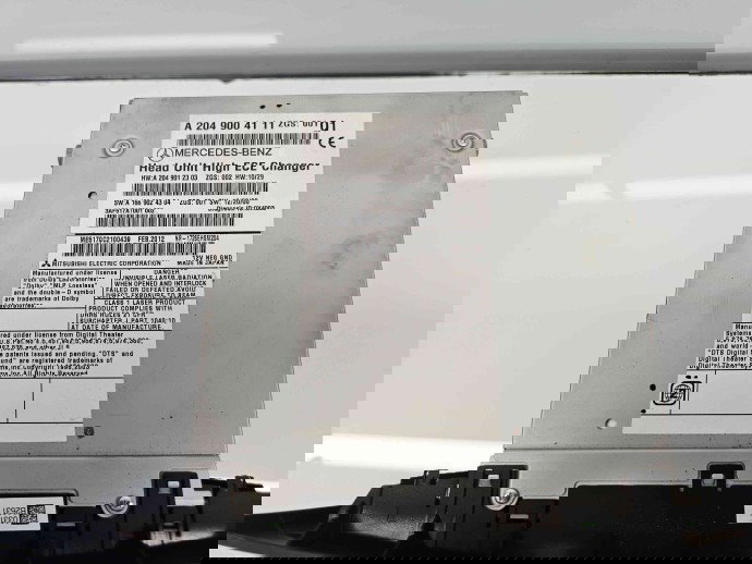  Radio CD Mercedes Clasa C Coupe (C204) Facelift AMG [Fabr 2011-2015] A2049004111