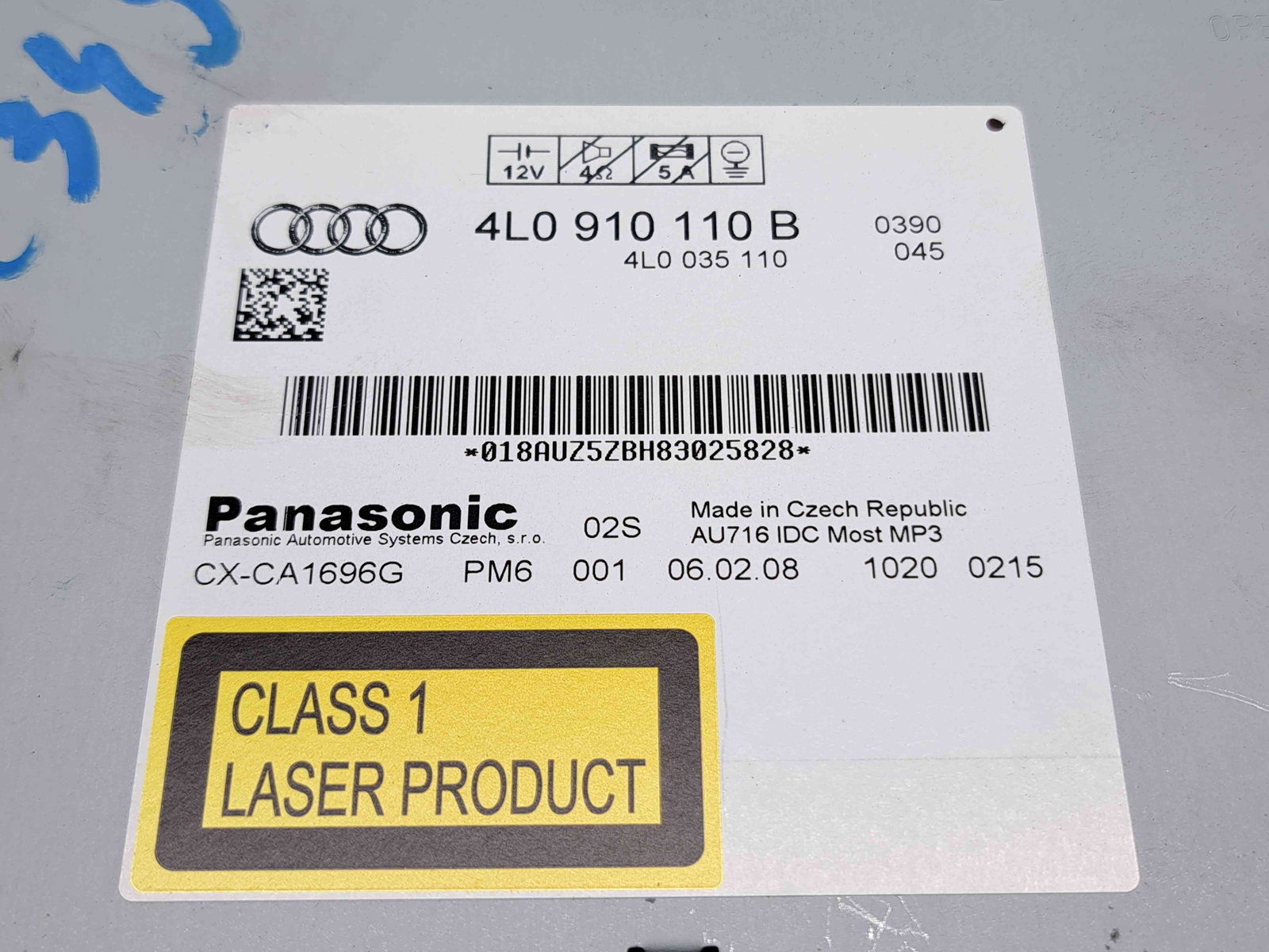 Unitate multimedia Audi Q7 (4LB) [Fabr 2006-2014] 4L0910110B - imagine 3