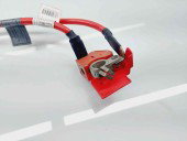  Borna baterie (+) cu capsa Bmw 1 (F20) [Fabr 2011-2017] 9230017-04 / 9253110 