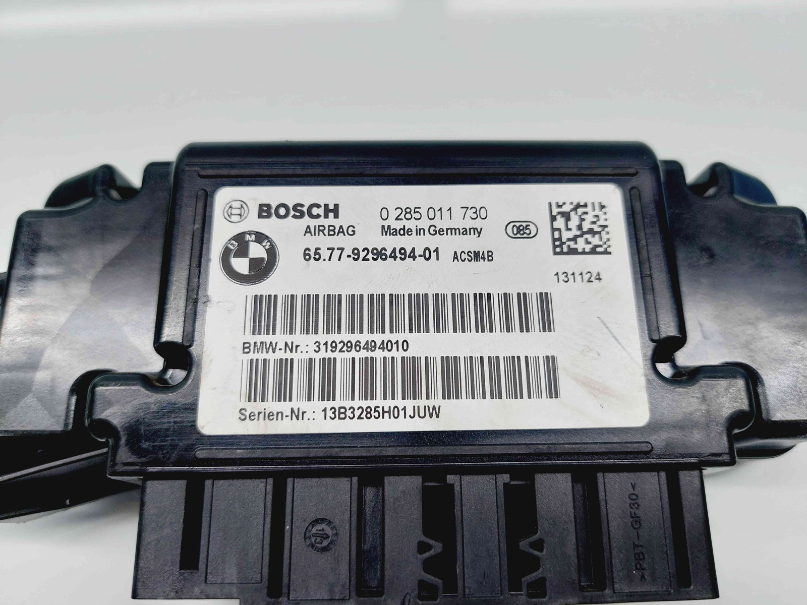 Calculator airbag Bmw 1 (F20) [Fabr 2011-2017] 9296494-01 2.0 N47N 105KW / 143CP - imagine 4