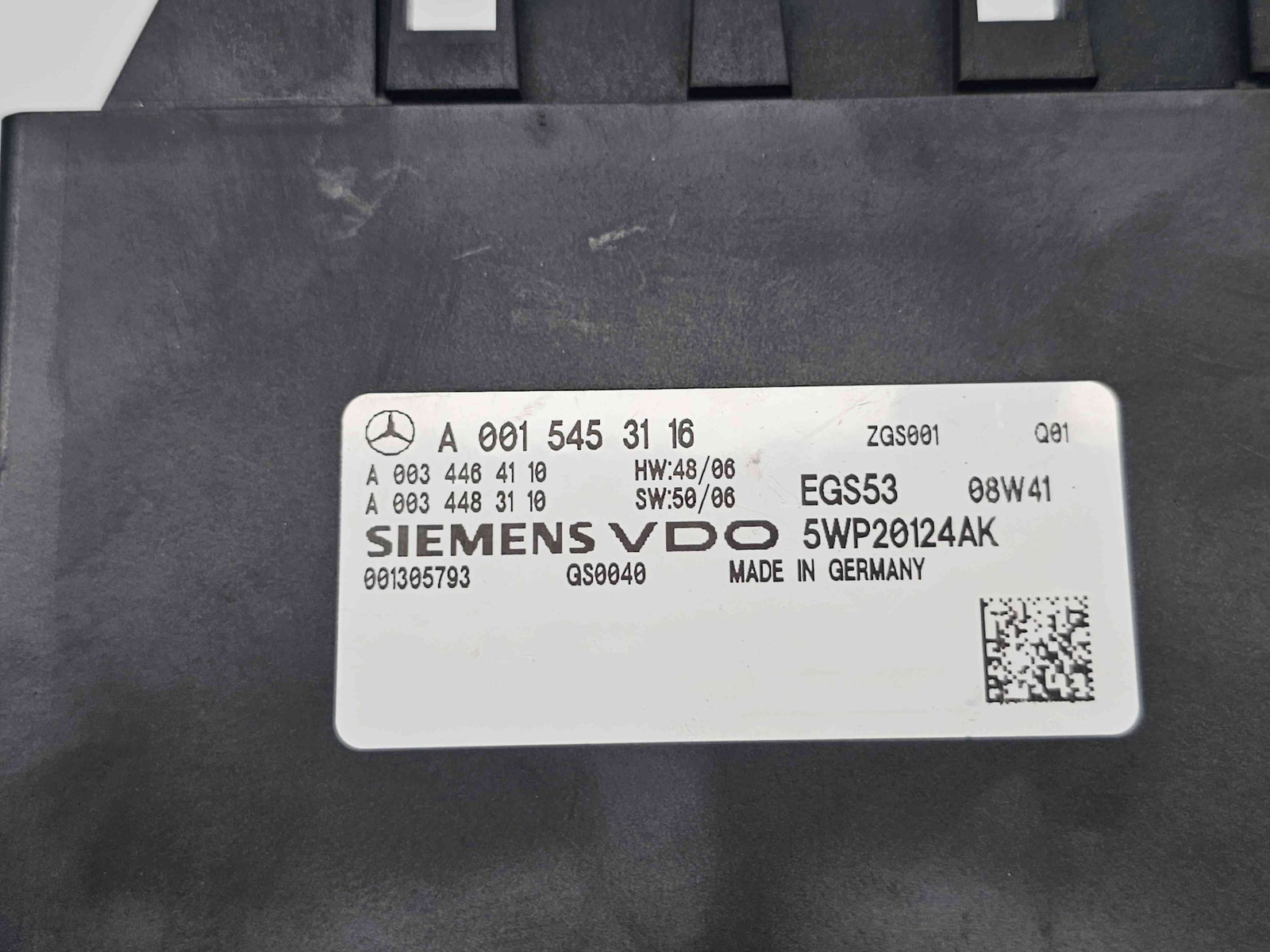 Calculator cutie viteze Mercedes Clasa E T-Model (S211) [Fabr 2003-2009] Facelift A0015453116 / 5WP20124AK 2.2 CDI 646821 125KW / 170CP - imagine 3
