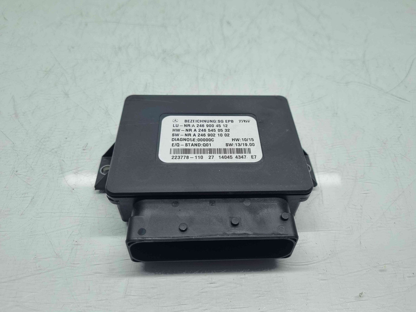 Calculator frana de mana Mercedes Clasa A (W176) [Fabr 2012-2018] A2465450532 1.5 CDI 607951 80KW / 109CP - imagine 1