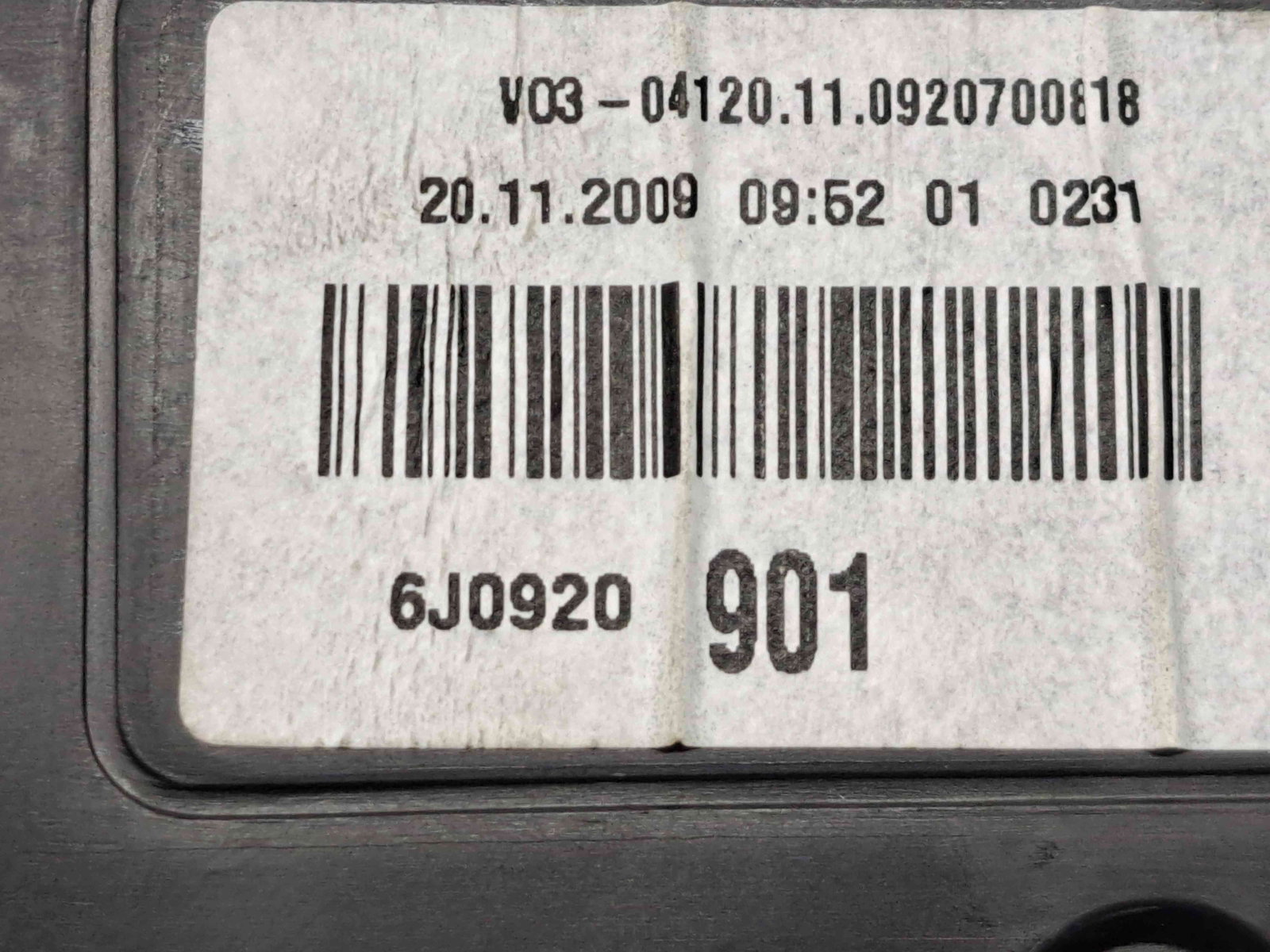 Ceas bord Seat Ibiza 5 (6J5) [Fabr 2008-2017] 6J0920901 - imagine 4