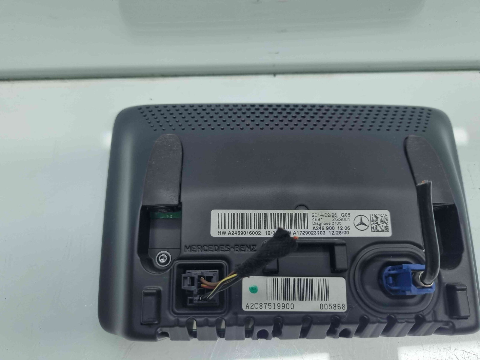 Display bord Mercedes Clasa A (W176) [Fabr 2012-2018] A246 900 12 06 - imagine 6