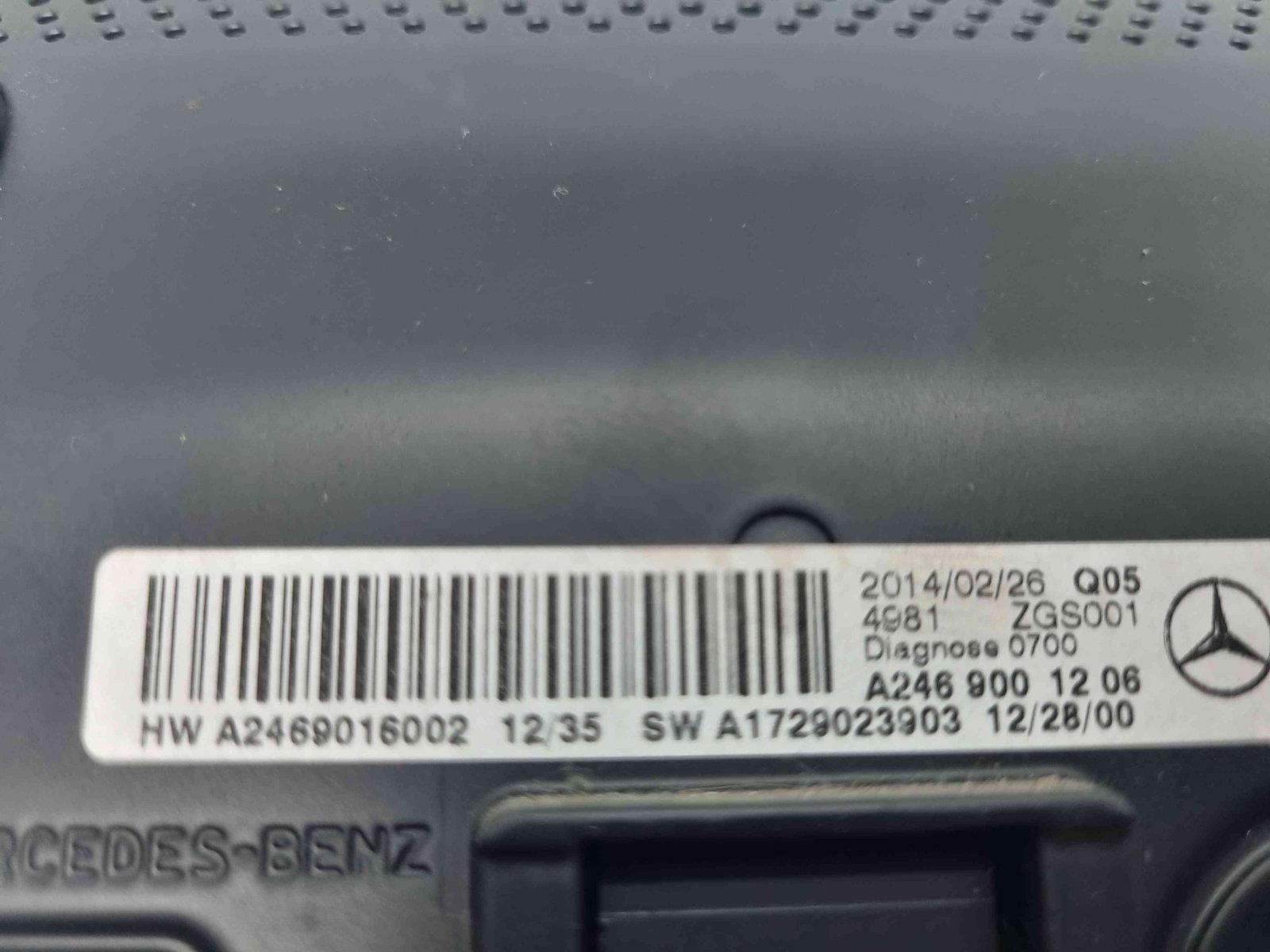 Display bord Mercedes Clasa A (W176) [Fabr 2012-2018] A246 900 12 06 - imagine 7