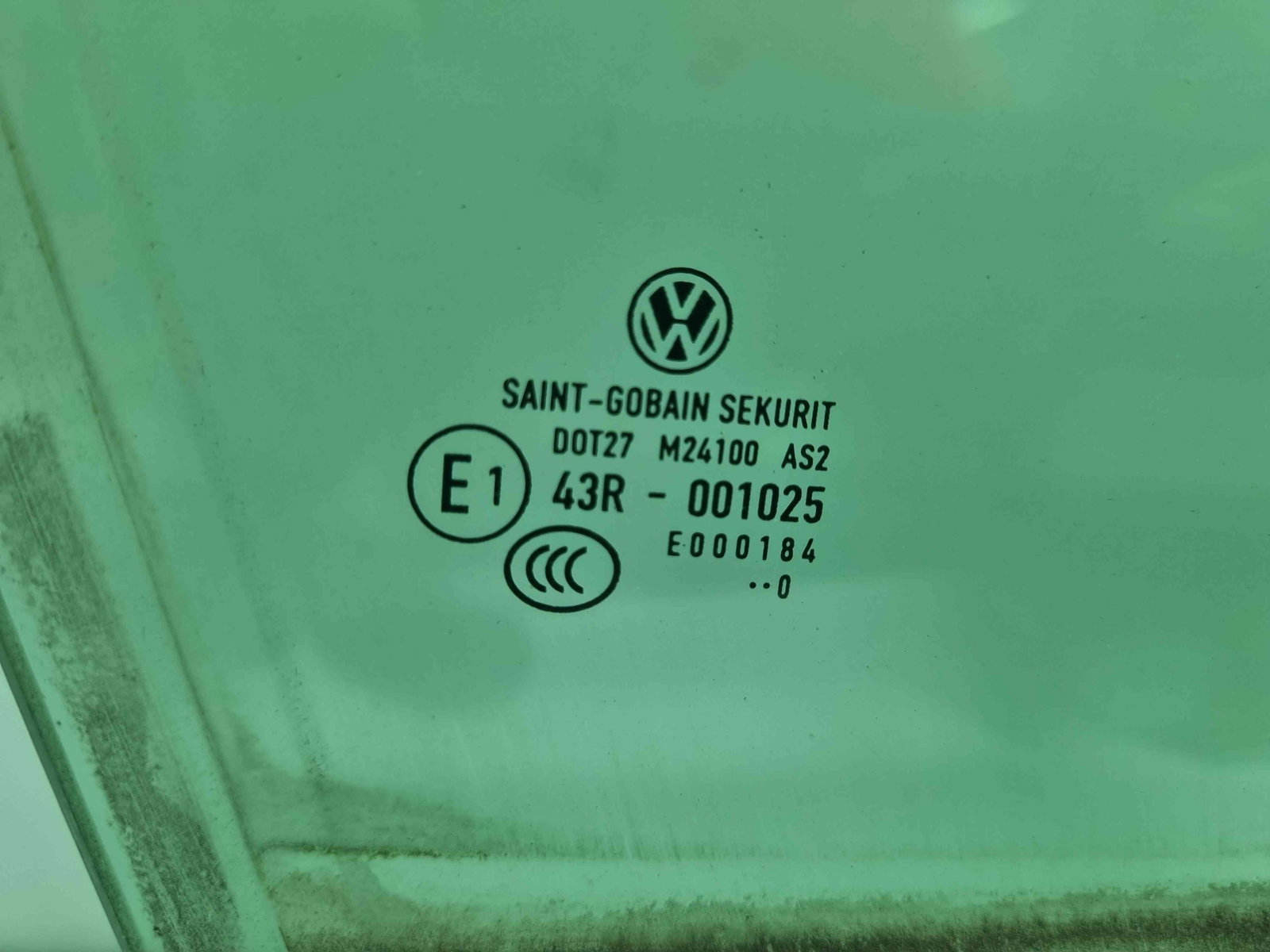 Geam usa dreapta fata Volkswagen Golf 6 (5K1) [Fabr 2009-2013] OEM - imagine 2