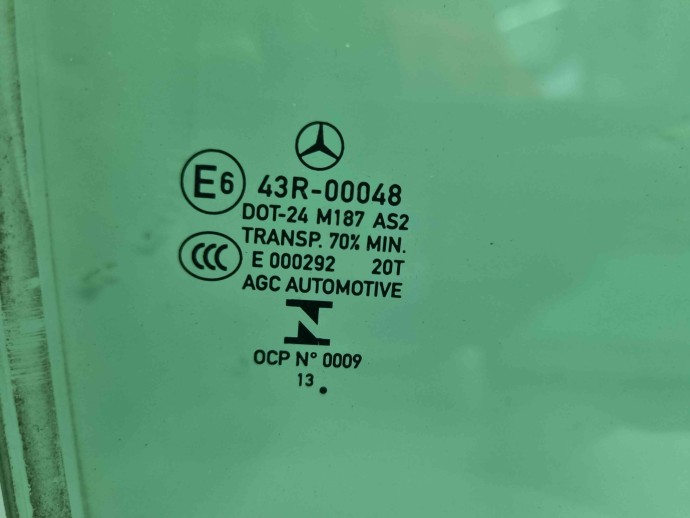 Geam usa dreapta spate Mercedes Clasa A (W176) [Fabr 2012-2018] OEM