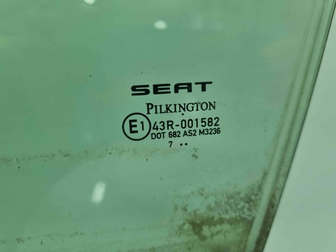 Geam usa stanga fata Seat Leon (1P1) FR [Fabr 2005-2011] OEM