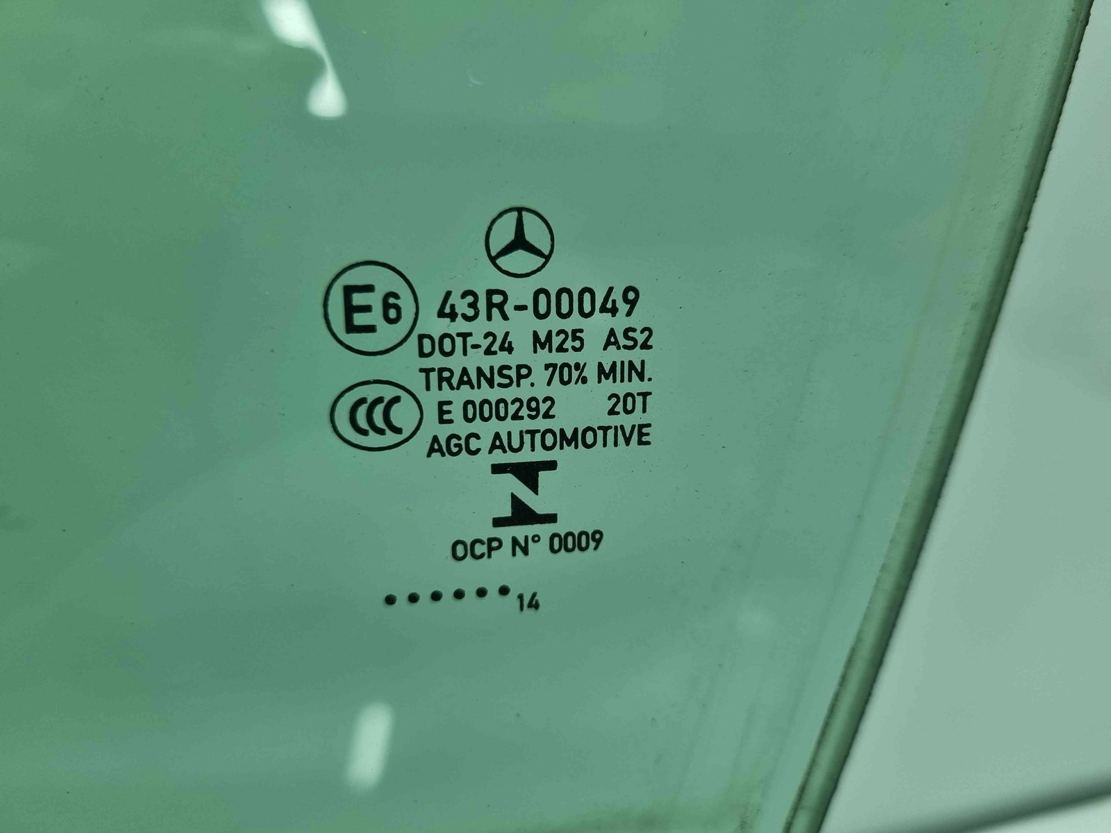 Geam usa stanga fata Mercedes Clasa A (W176) [Fabr 2012-2018] OEM - imagine 2