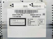  Radio CD cu navigatie Nissan Juke [Fabr 2010-2014] Hatchback 25915BH20B