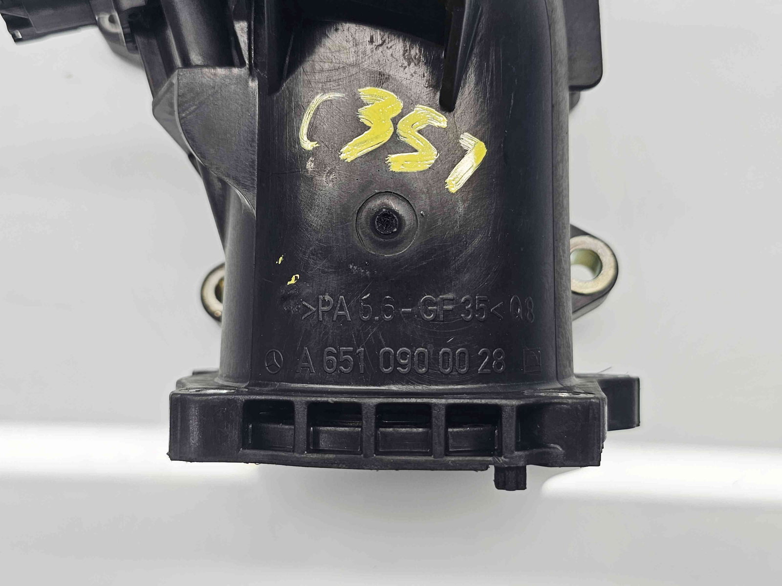 Tub admisie aer Mercedes Clasa C Coupe (C204) Facelift AMG [Fabr 2011-2015] A6510900028 2.2 CDI 651911 125KW / 170CP - imagine 2