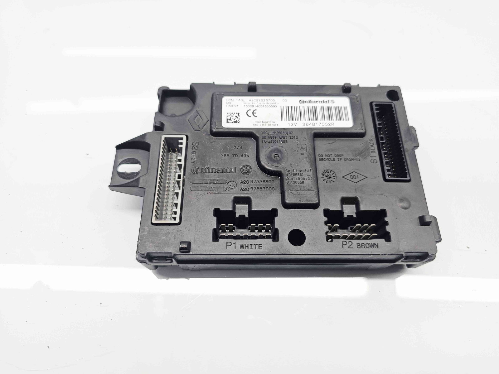 Modul confort Renault Clio 4 (B98) Hatchback [Fabr 2012-2020] 284B17552R / A2C92226705