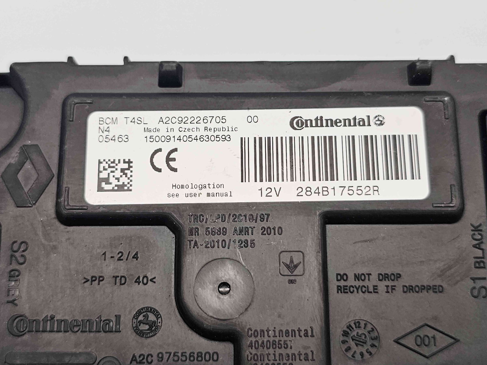 Modul confort Renault Clio 4 (B98) Hatchback [Fabr 2012-2020] 284B17552R / A2C92226705 - imagine 4