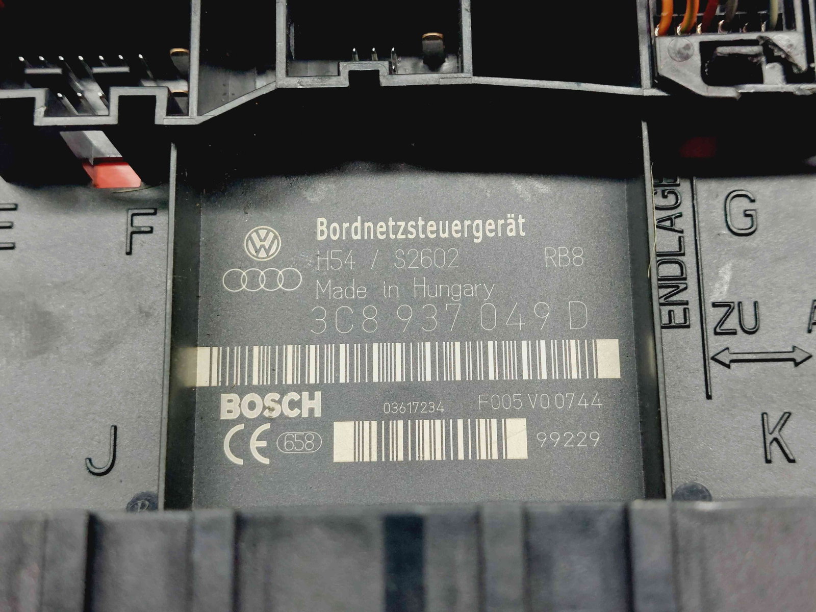 Modul confort Volkswagen Touran (1T1, 1T2) [Fabr 2003-2010] Facelift 3C8937049D - imagine 3