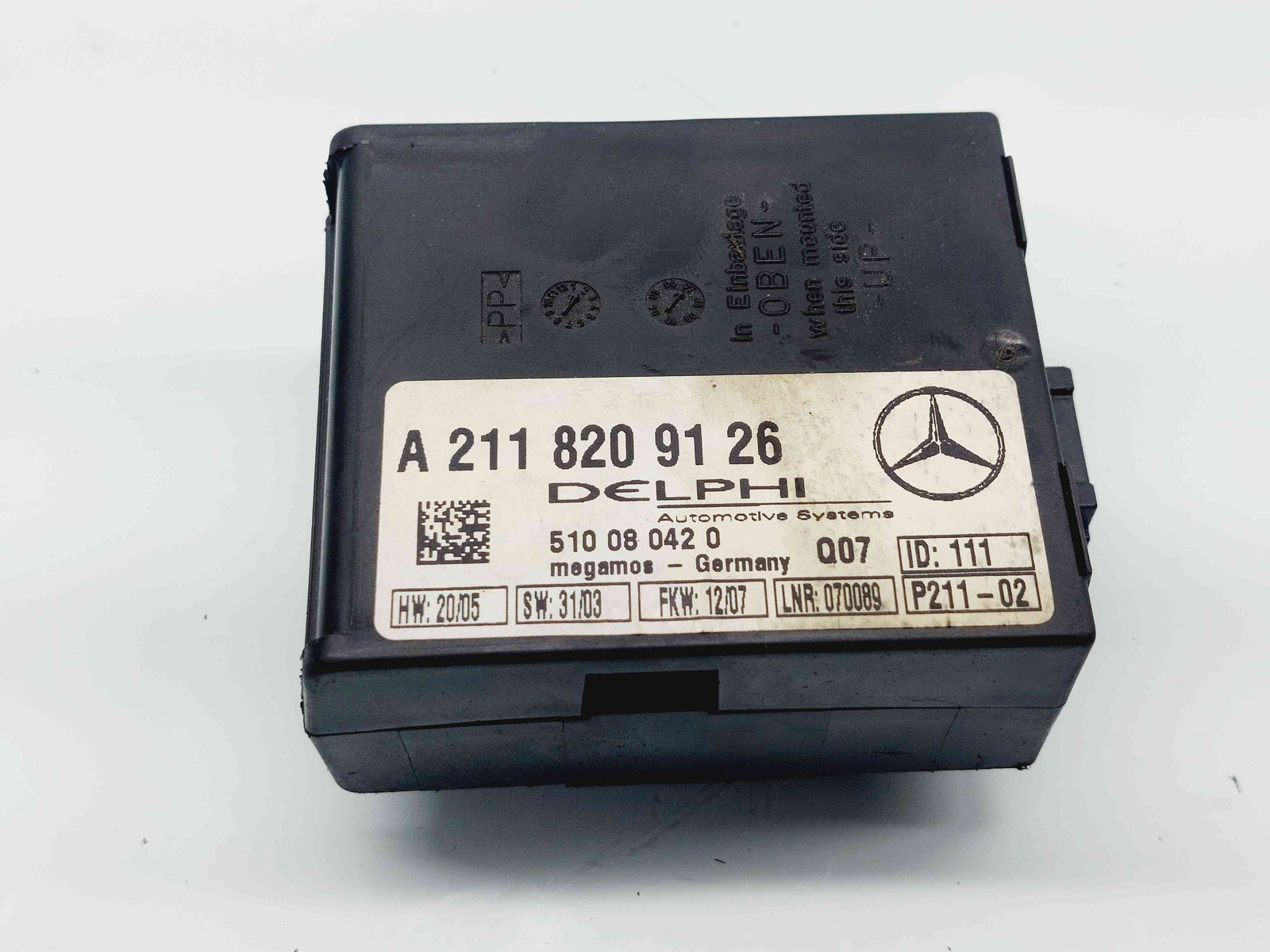 Modul confort Mercedes Clasa CLK (C209) [Fabr 2002-2009] A2118209126 - imagine 1