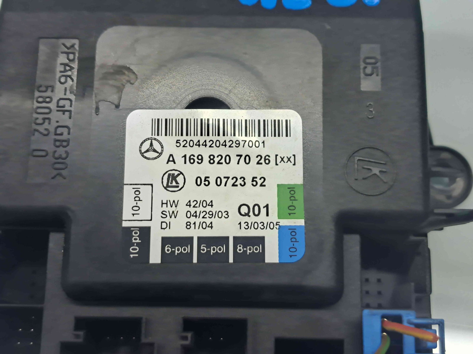 Modul confort Mercedes Clasa A (W169) [Fabr 2004-2012] A1698207026 - imagine 4