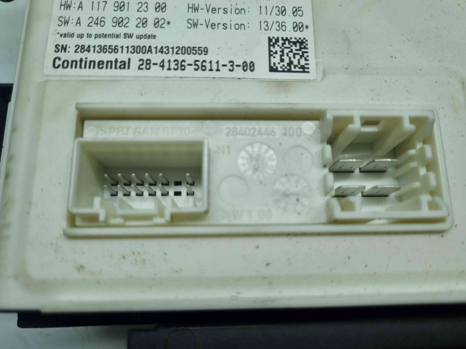 Modul confort Mercedes Clasa A (W176) [Fabr 2012-2018] A1179012300 / A246900 91 12 - imagine 6