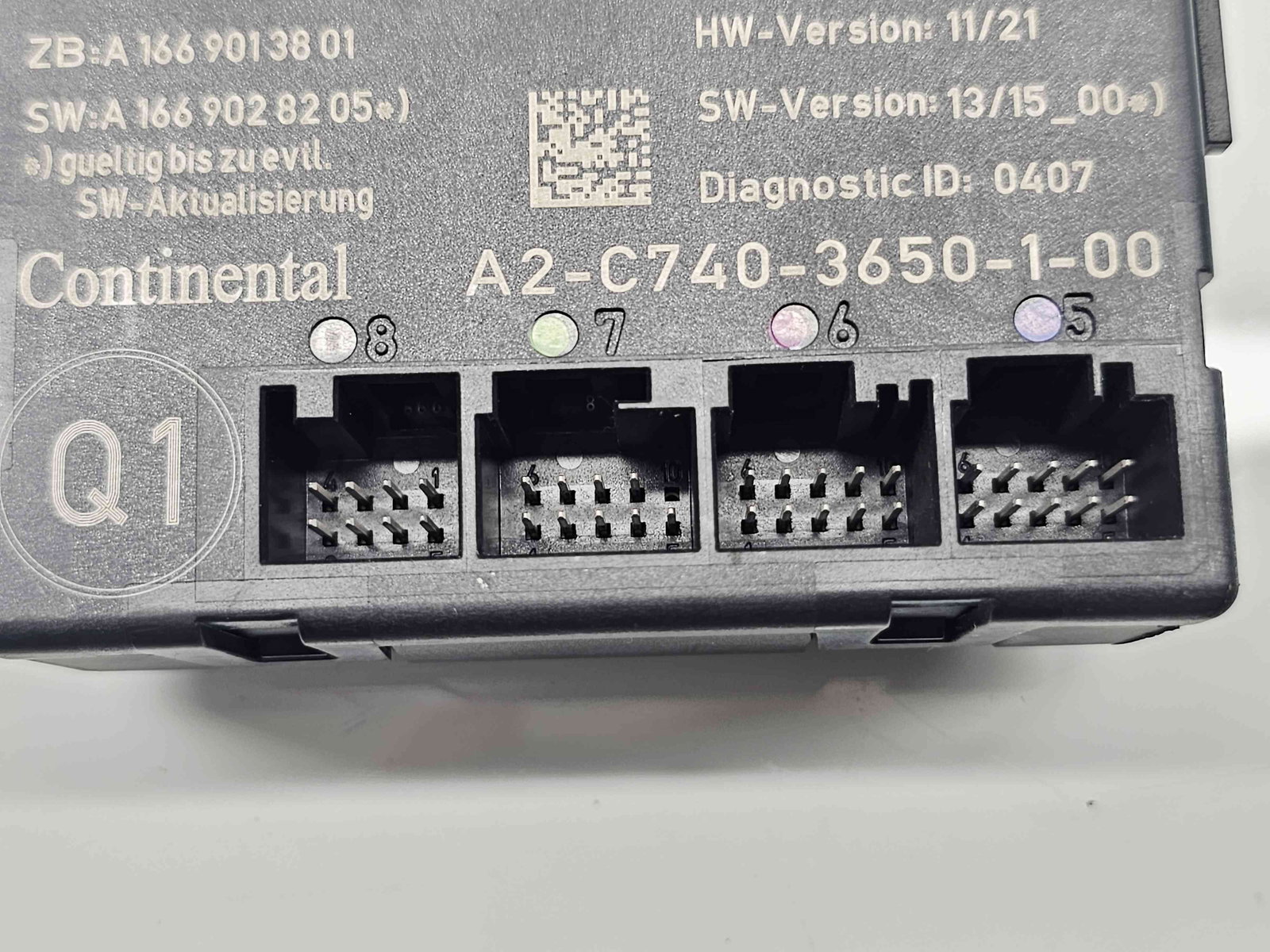 Modul confort Mercedes Clasa A (W176) [Fabr 2012-2018] A1669005511 - imagine 4