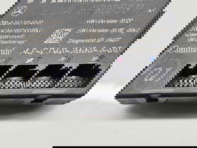  Modul confort Mercedes Clasa A (W176) [Fabr 2012-2018] A1669005811