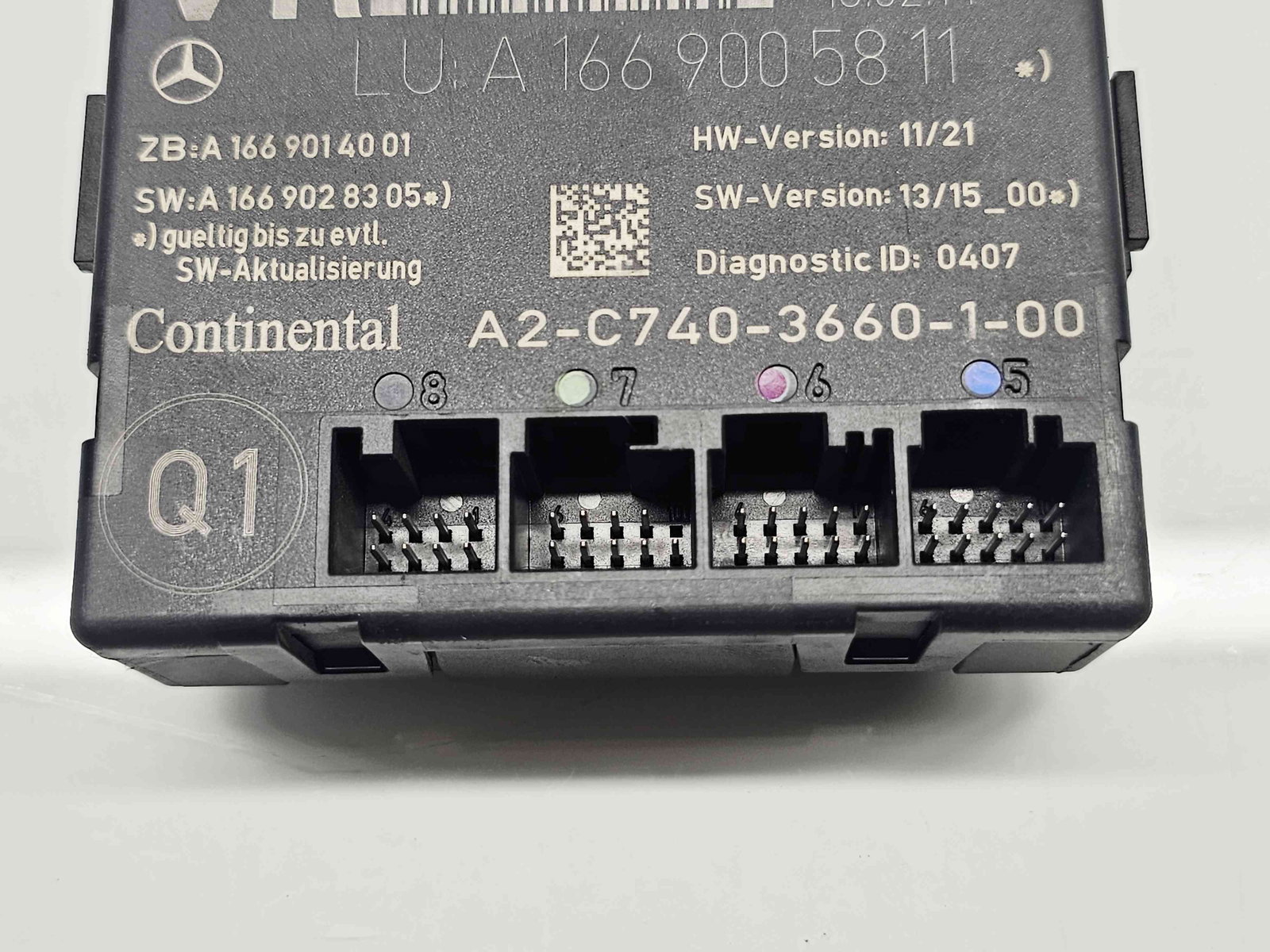 Modul confort Mercedes Clasa A (W176) [Fabr 2012-2018] A1669005811 - imagine 3