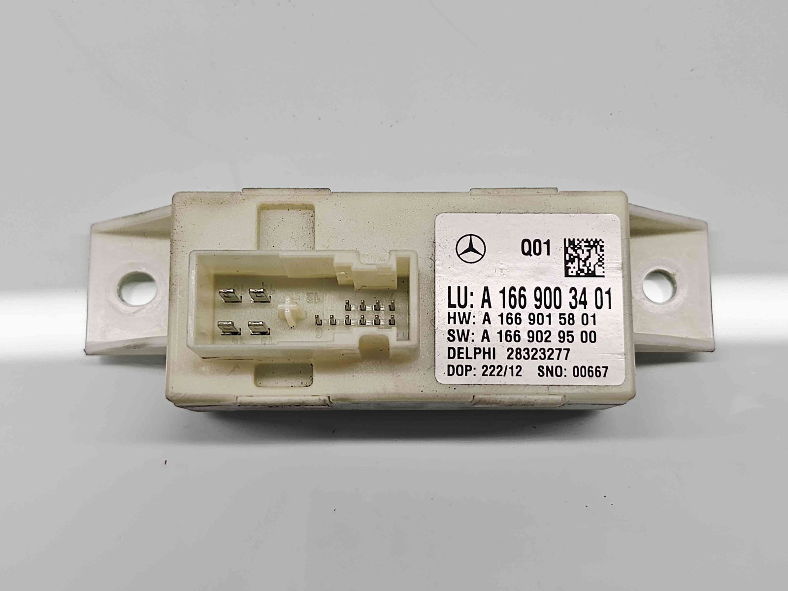 Modul control lumini Mercedes Clasa C Coupe (C204) Facelift AMG [Fabr 2011-2015] A1669003401 - imagine 1