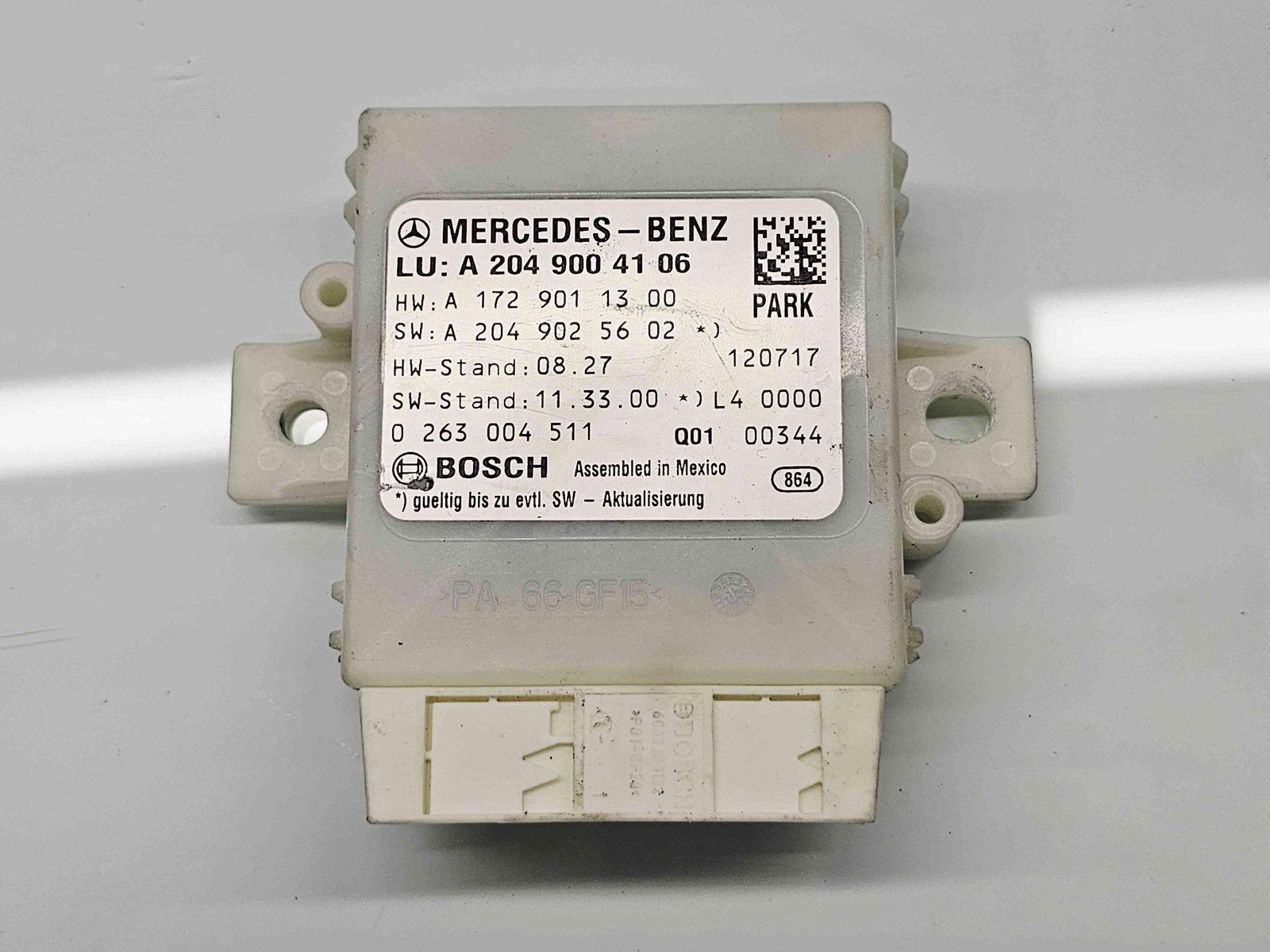 Modul senzori parcare Mercedes Clasa C Coupe (C204) Facelift AMG [Fabr 2011-2015] A2049004106 - imagine 1