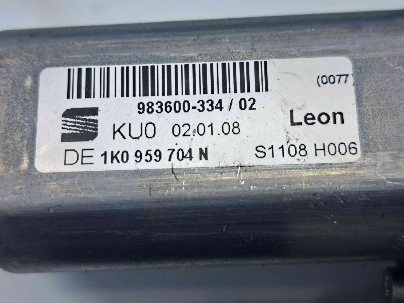 Motoras geam dreapta spate Seat Leon (1P1) FR [Fabr 2005-2011] 1K0959704 - imagine 5