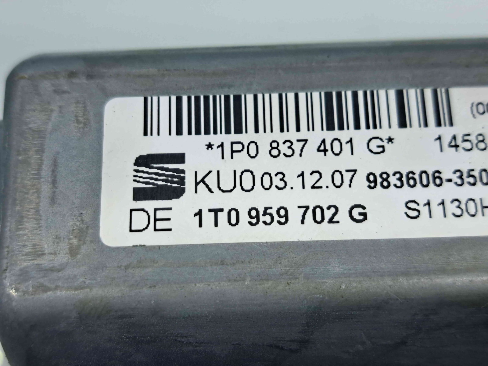 Motoras geam stanga fata Seat Leon (1P1) FR [Fabr 2005-2011] 1T0959702 - imagine 6