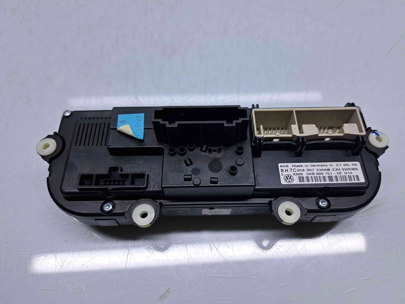 Panou comanda clima Volkswagen Golf 6 (5K1) [Fabr 2009-2013] 3C8907336AB - imagine 3