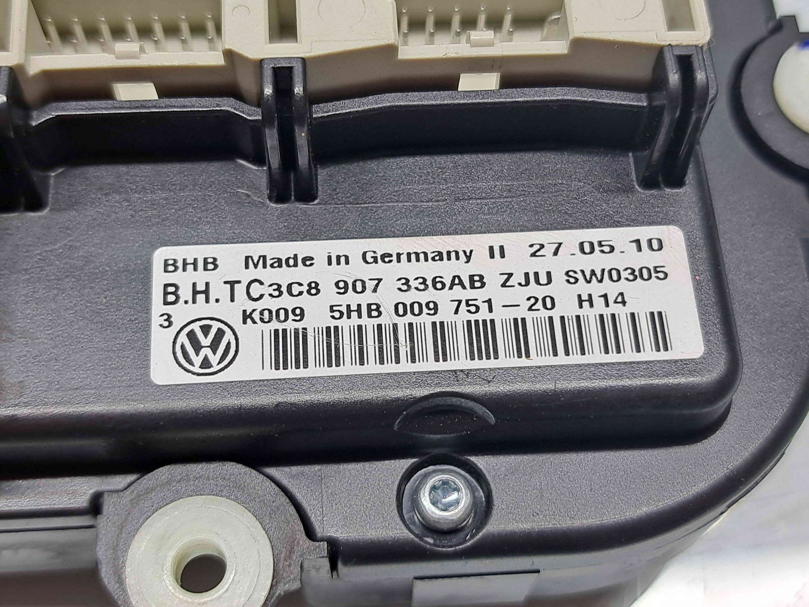Panou comanda clima Volkswagen Caddy 4 [Fabr 2011-2014]3C8907336AB - imagine 2