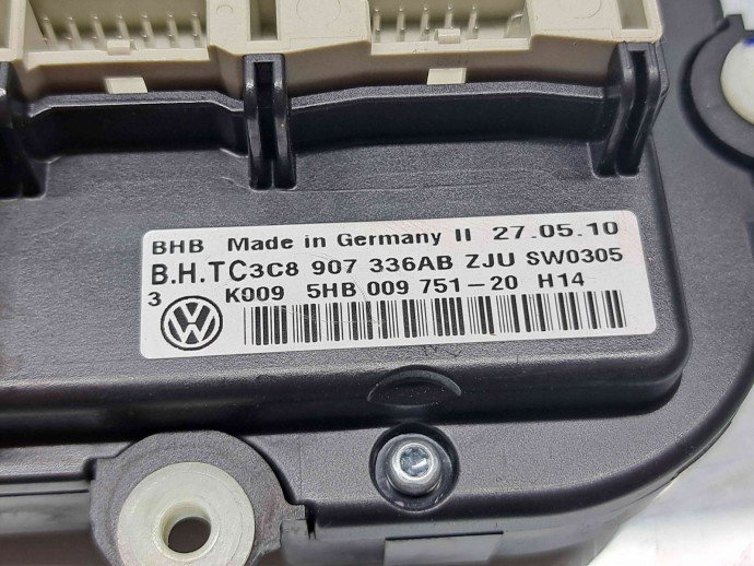  Panou comanda clima  Volkswagen Scirocco (137) [Fabr 2008-2017]3C8907336AB