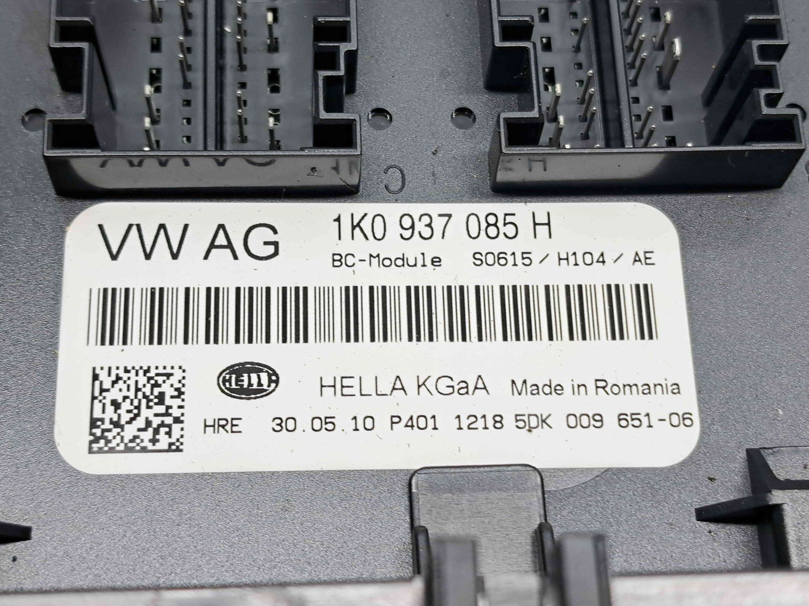 Modul confort Skoda Octavia 2 (1Z3) [Fabr 2004-2013] 1K0937085H - imagine 3