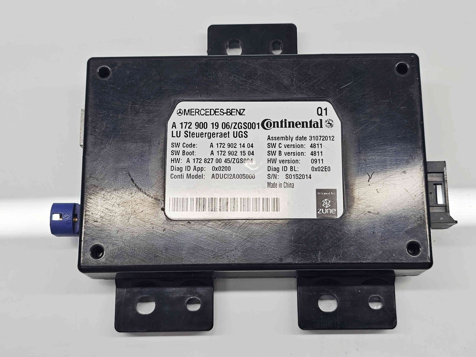 Modul confort Mercedes Clasa E (W212) [Fabr 2009-2016] A1729001906 - imagine 1