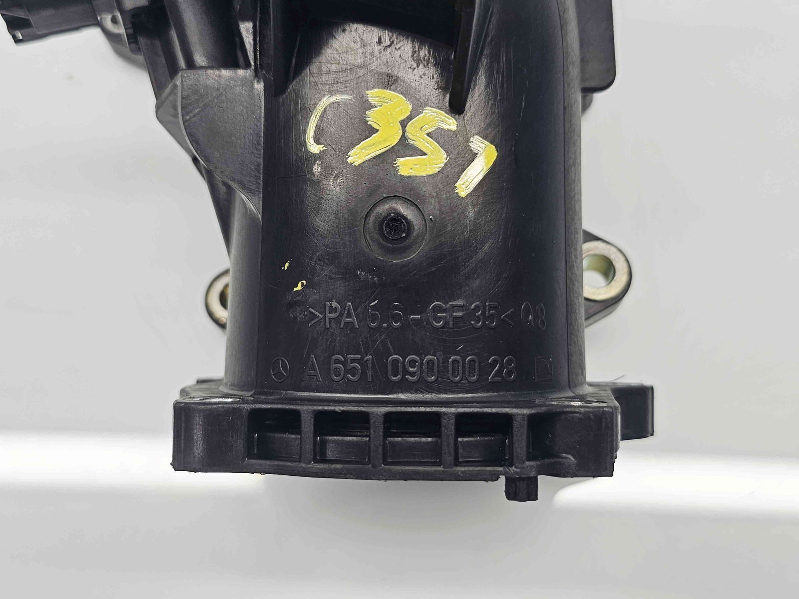 Tub admisie aer Mercedes Clasa E (W212) [Fabr 2009-2016] A6510900028 2.2 CDI 651911 125KW / 170CP - imagine 5