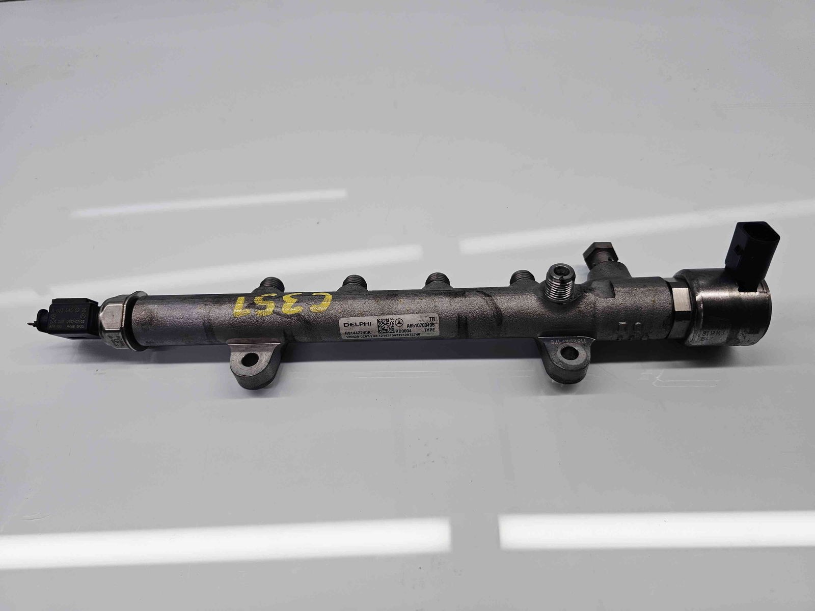 Rampa injectoare Mercedes Clasa GLK (X204) [Fabr 2008-prezent] A6510700495 2.2 CDI 651911 125KW / 170CP - imagine 1