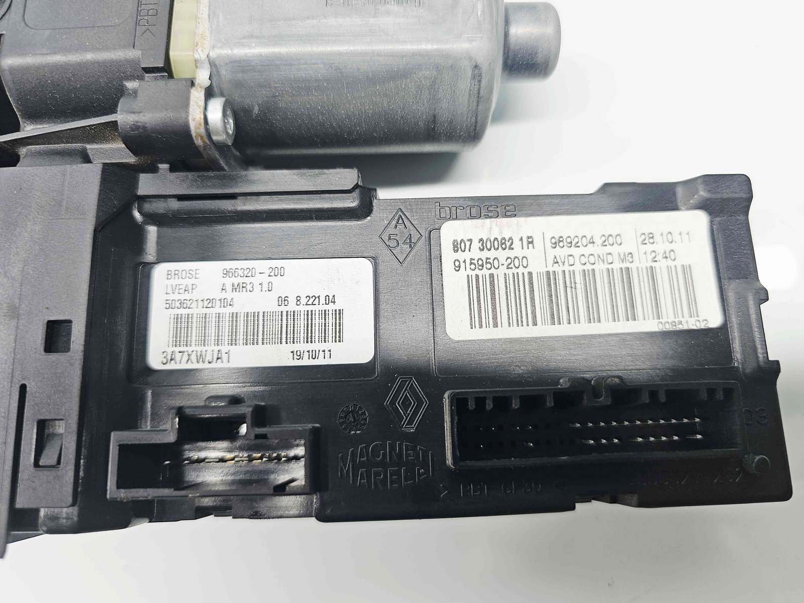 Motoras geam dreapta fata Renault Scenic 3 [Fabr 2009-2015] 807300621R - imagine 4