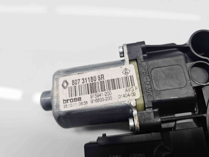 Motoras geam stanga fata Renault Scenic 3 [Fabr 2009-2015] 807311805R