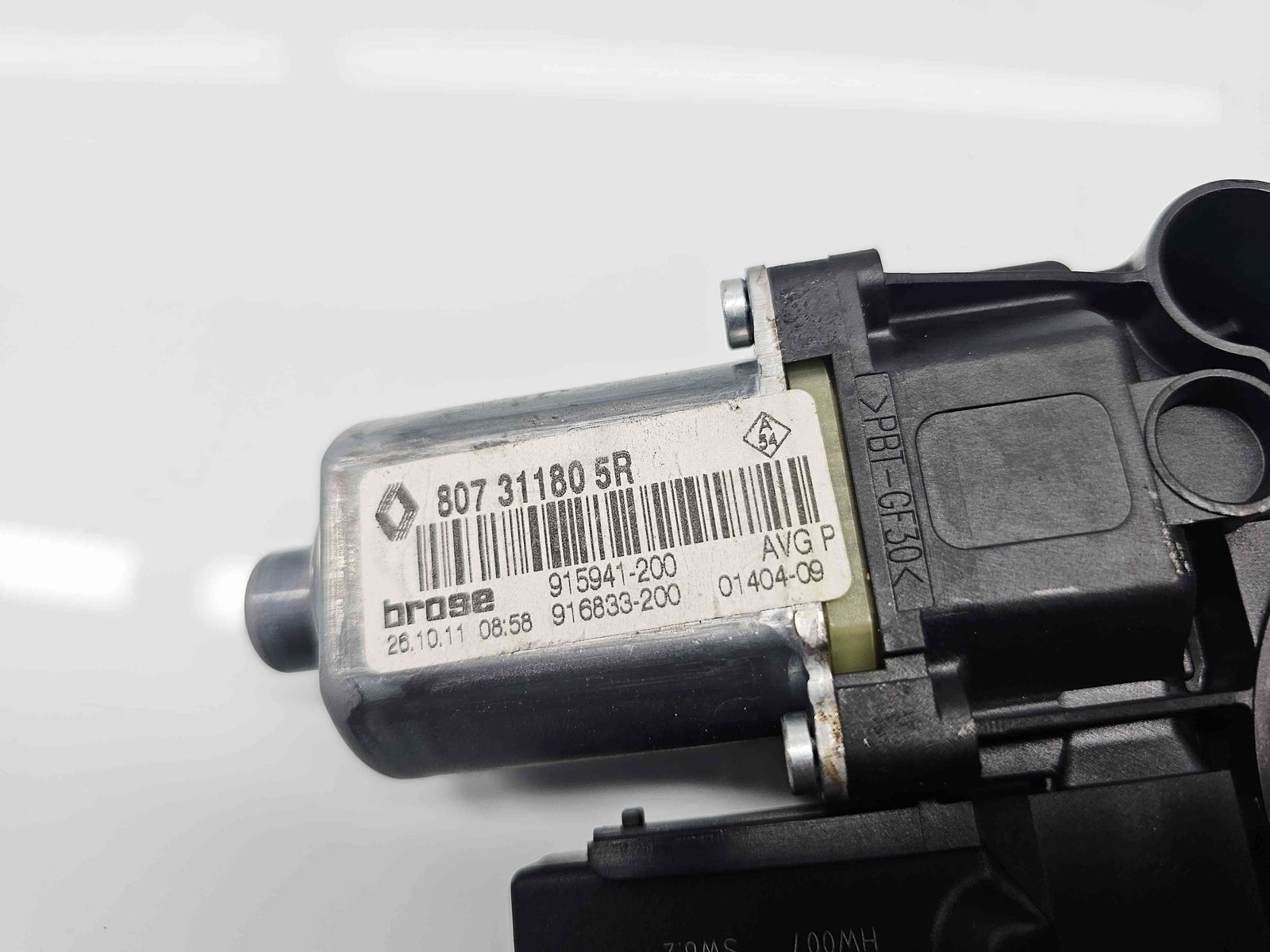 Motoras geam stanga fata Renault Scenic 3 [Fabr 2009-2015] 807311805R - imagine 4