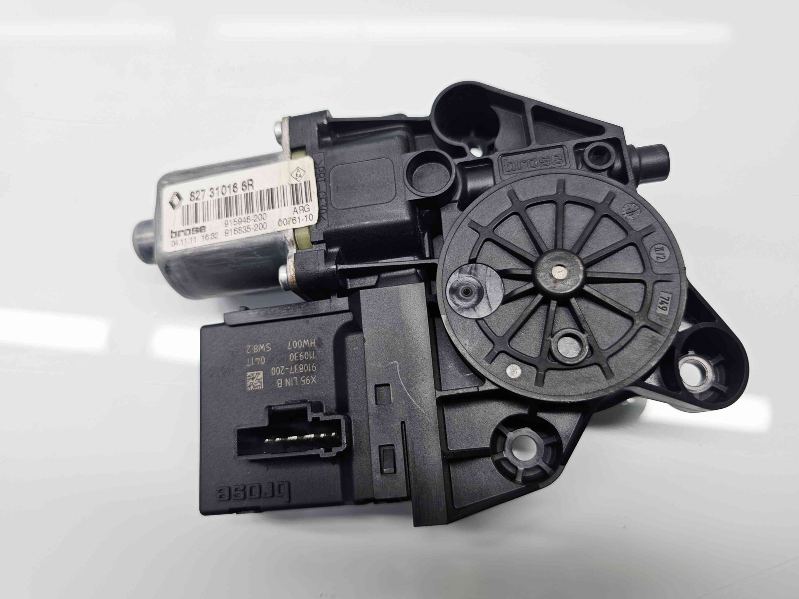 Motoras geam stanga spate Renault Scenic 3 [Fabr 2009-2015] 827310166R - imagine 3