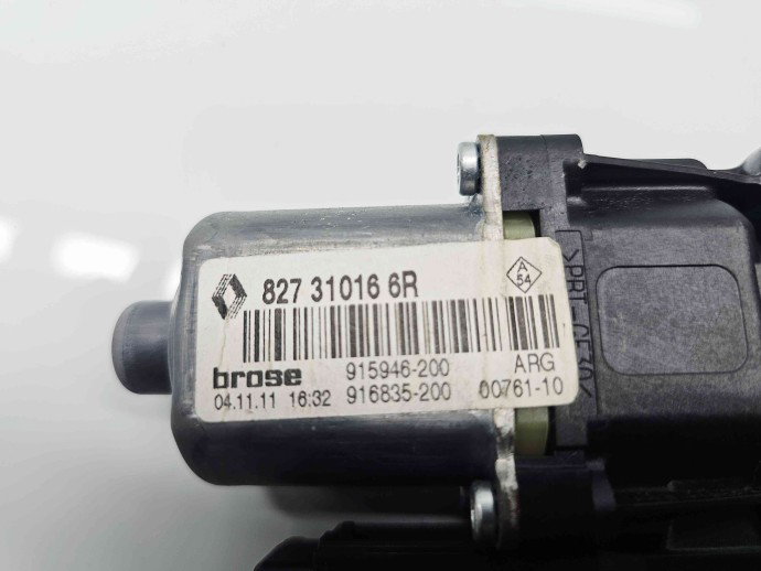 Motoras geam stanga spate Renault Scenic 3 [Fabr 2009-2015] 827310166R