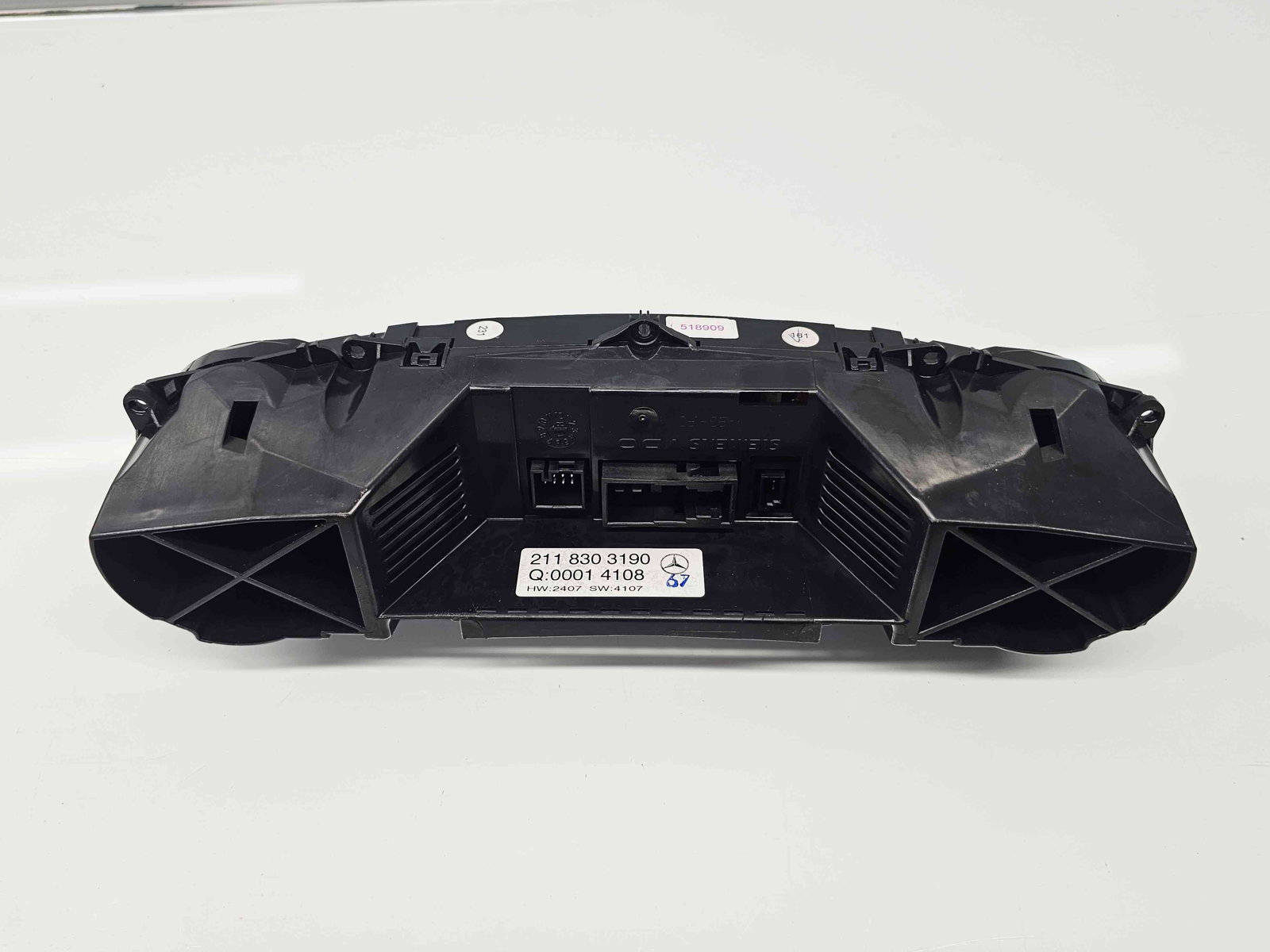 Panou comanda clima Mercedes Clasa E T-Model (S211) [Fabr 2003-2009] Facelift 2118303190 - imagine 3