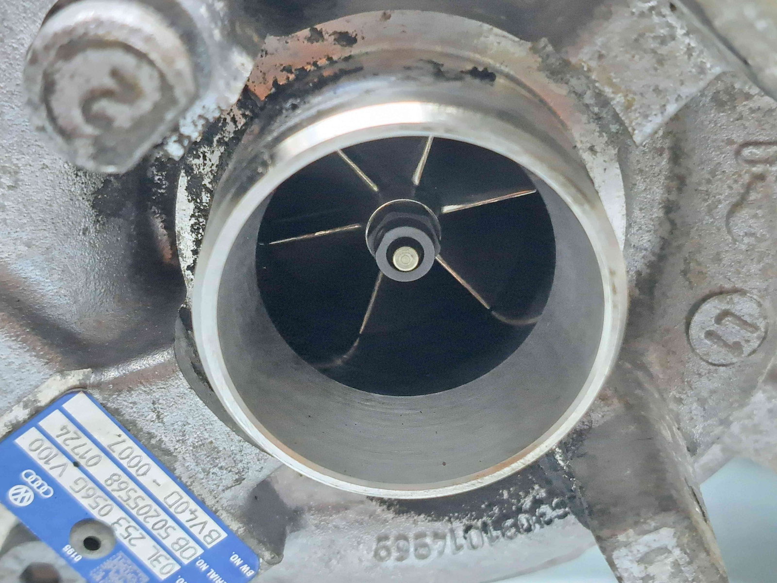 Turbina Skoda Octavia 2 Combi (1Z5) [Fabr 2004-2013] Facelift 03L253056G 2.0 TDI CFHC 103KW / 140CP - imagine 5