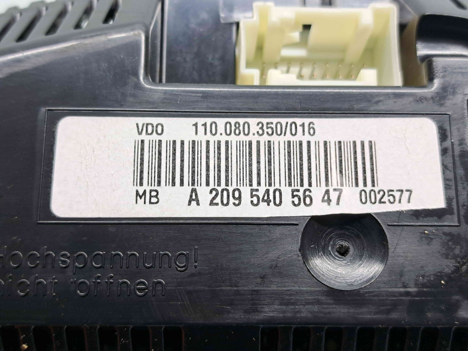 Ceas bord Mercedes Clasa CLK (C209) [Fabr 2002-2009] A2095405647 - imagine 5