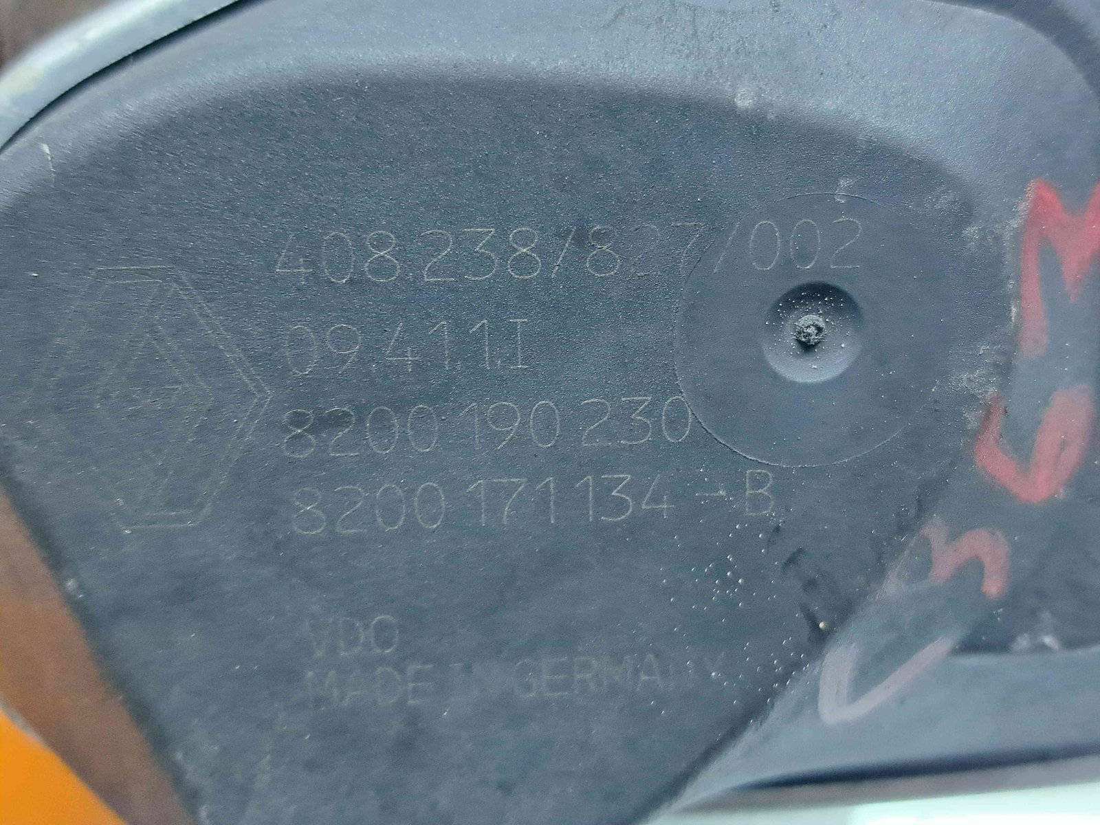 Clapeta acceleratie Renault Megane 3 (B95) [Fabr 2008-2016] 8200171134-B 1.6 B K4M848 74KW / 101CP - imagine 4