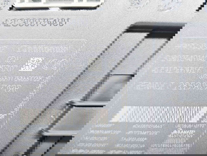  Contact cu cheie Renault Clio 4 (B98) Hatchback [Fabr 2012-2020] 285905719R  1.2 Benz D4F74055KW / 75CP