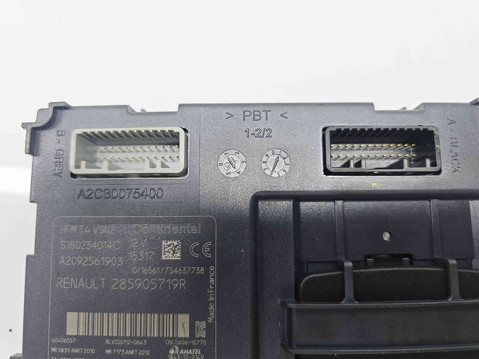 Contact cu cheie Renault Clio 4 (B98) Hatchback [Fabr 2012-2020] 285905719R 1.2 Benz D4F74055KW / 75CP - imagine 4