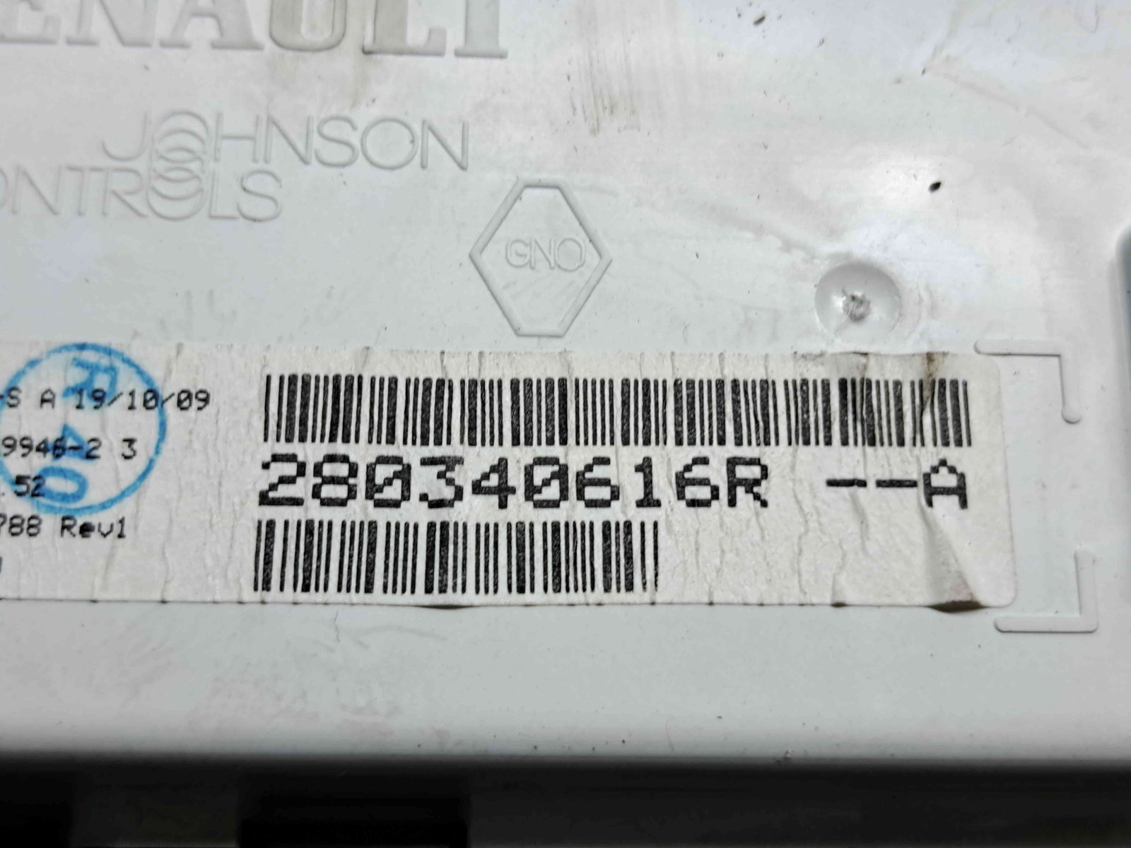 Display bord Renault Megane 3 (B95) [Fabr 2008-2016] 280340616R - imagine 5