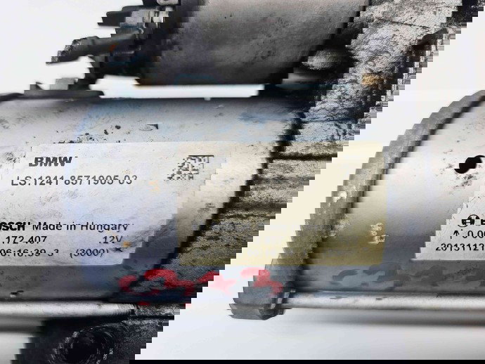  Electromotor 12 dinti Bmw 1 (F20) [Fabr 2011-2017] 857190503  2.0 N47N105KW / 143CP