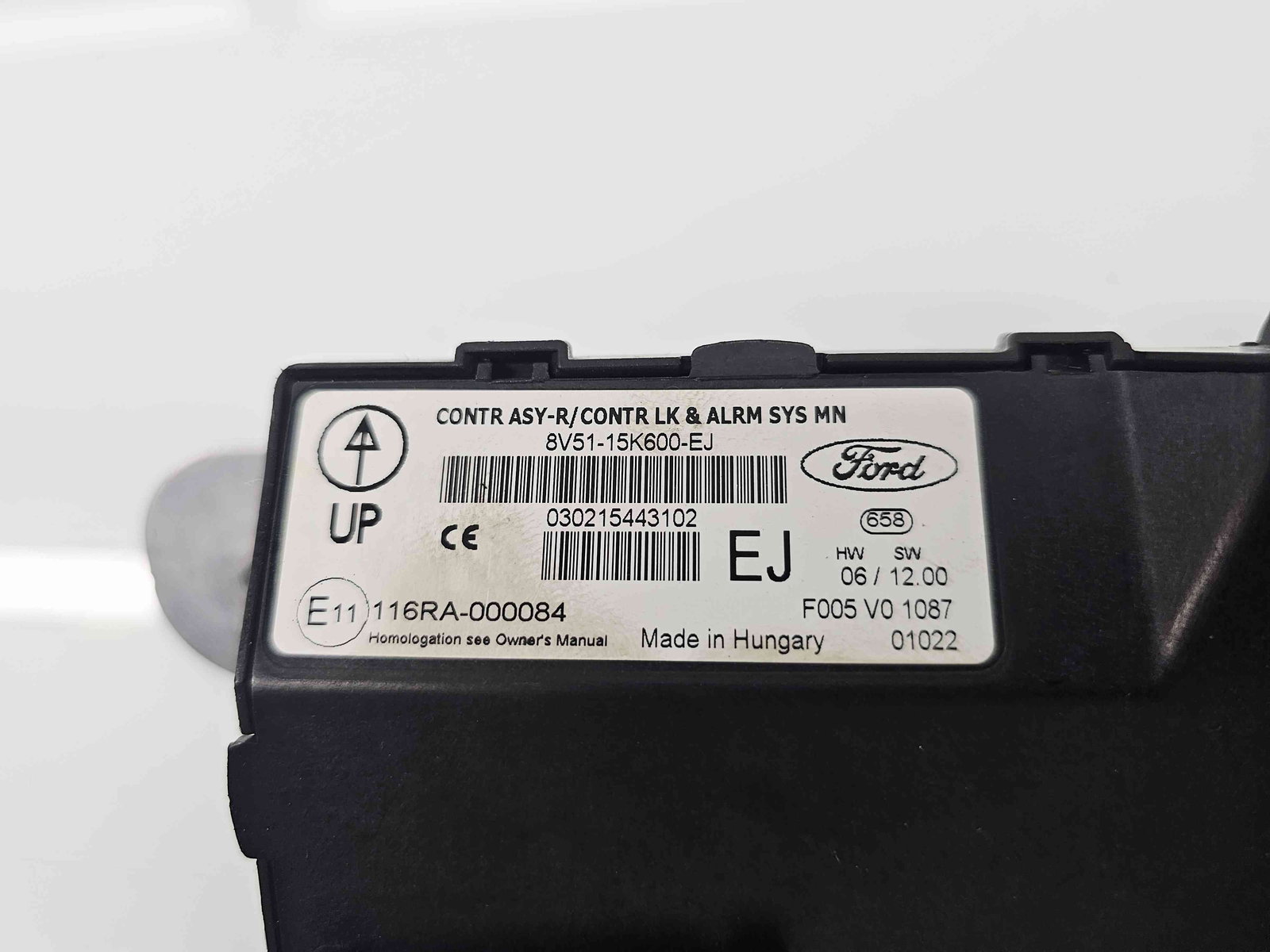 Modul confort Ford Fiesta 6 [Fabr 2008-2019] 8V51-15K600-EJ - imagine 2